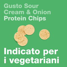 Carica l'immagine nel visualizzatore di Gallery, Patatine proteiche gusto Sour Cream & Onion 10 x 30 g - Happy Healthy Life