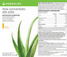 Carica l'immagine nel visualizzatore di Gallery, Aloe concentrato alle erbe gusto Mango 473 ml - Herbalife