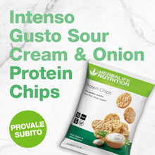 Carica l'immagine nel visualizzatore di Gallery, Patatine proteiche gusto Sour Cream &amp; Onion 10 x 30 g - Happy Healthy Life
