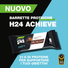 Carica l'immagine nel visualizzatore di Gallery, Barrette Proteiche H24 Achieve Dark Chocolate
